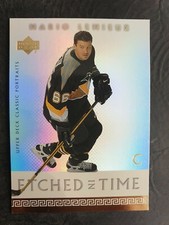 2002-03 Upper Deck Classic Portraits Etched in Time #ET13 Mario Lemieux 