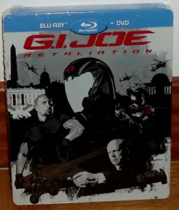 Gijoe G.I.Joe die Rache Steelbook [Blu-Ray + DVD Neu Versiegelt (Ohne Offen ) R2 - Bild 1 von 1