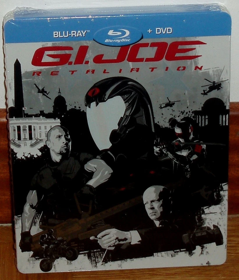 GI JOE LA VENGANZA (Retaliation) STEELBOOK BLU-RAY+DVD NUEVO PRECINTADO R2 - Imagen 1 de 1