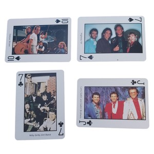 4 Country Music Gatlin Brothers Sawyer Brown Hwy Playing Cards Collage Scrapbook