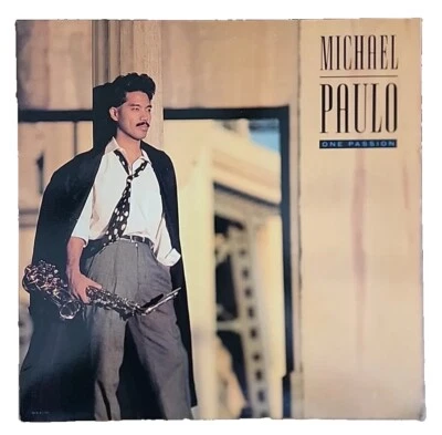 Michael Paulo - One Passion JAZZ LP Near Mint Vinyl Record 1989 MCA - Image 1 of 4