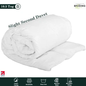 10.5 Tog Slight Second Quilt Breathable Hypoallergenic Duvet - Double - Picture 1 of 4