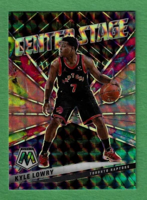 Kyle Lowry 2020-21 Mosaic Center Stage 26 PRIZM Toronto Raptors Basketball NBA - Image 1 of 2