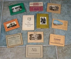 Konvolut DDR Fotos Thüringen 11x Fotoserie Weimar Erfurt Gotha Naumburg Ilmenau - Bild 1 von 12