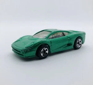 1992 Mattel Hot Wheels Metallic Green Jaguar XJ 220 1:64 Diecast - Bild 1 von 12