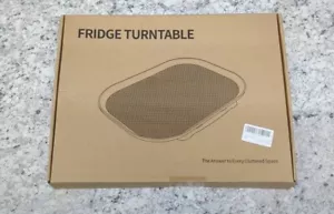 Lazy Susan Turntable Organizer Fridge Rectangle Cabinet Pantry 15.6" X 11.7" - Picture 1 of 2