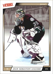 2006-07 Upper Deck Victory Anaheim Ducks Hockey Card #1 Jean-Sebastien Giguere