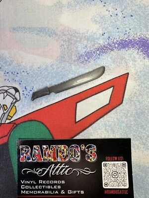 Vtg Rambo Sergeant Havoc & Griper MACHETE Original 1986 Coleco Weapon Accessory - Image 1 of 4