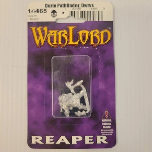 Reaper Warlord Metal Durin Pathfinder Dwarves Pewter Miniature 14465 NIB - Picture 1 of 4