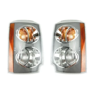 Range Rover 2003-2005 Juego de luces de señalización laterales de señal de giro delantera derecha izquierda genuinas Foto 1 de 4