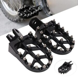 Foot Pegs Dirt Bike Footpegs Pedals CNC For RM125 86-06 RM250 89-06 RM250Z 01-06