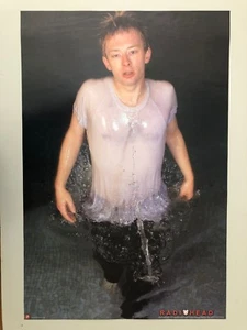 RADIOHEAD,MUSIC BAND,RARE 1990's POSTER - Picture 1 of 6