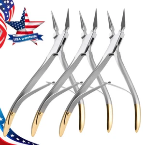AZDENT Dental Residual Root Tweezers Extraction Pliers Straight /Curved 45° 90° - Picture 1 of 16