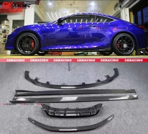 Carbon Fiber Front Lip Rear Bumper BodyKit For Lexus RC300 350 F-Sport 2015-2018 - Picture 1 of 22