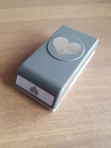 Stampin Up Full Heart Paper Punch Valentine's Day Crafts Love Cards Sweetheart - Picture 1 of 5