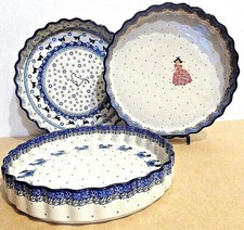 Stampo Quiche, stampo per torta di mele, ceramica Bunzlauer, GATTO BASSOTTO GALLINE
