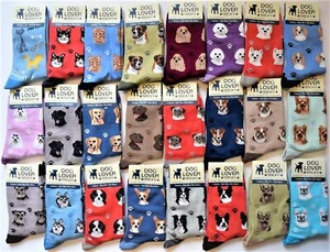 Dog Lover Dog & Cat Socks Unisex Sizes One Size Fits Most Christmas Birthdays - Picture 1 of 51