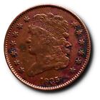 1835 Classic Head Half Cent Xf Details Corrosion