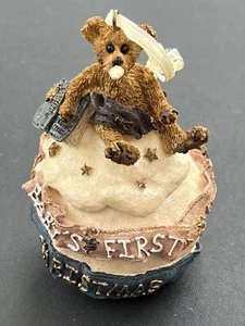 Boyds Bears Retired Christmas Ornament Baby's First Christmas Parkwest Exclusive - Picture 1 of 11