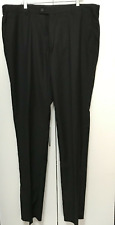 Brand New Ferrecci Mens Black Dress Pants Slim Fit W44 -38