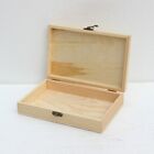 Natural Pine Wood Storage Crate Stylish Gift Idea for Jewelry and Keepsakes