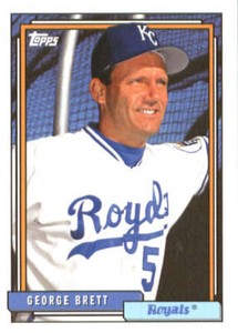 2017 Topps Archives #254 George Brett Kansas City Royals Baseball Card ID:31173