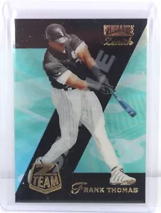 1996 Pinnacle Zenith Z Team #4 Frank Thomas Sample Promo White Sox - Picture 1 of 2