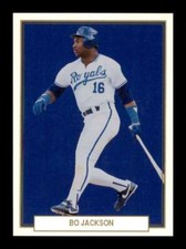 1989 All American Promo Cards Series 3 Bo Jackson #1 Kansas City Royals