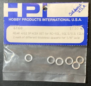 Juego espaciador eje trasero pieza modelo HPI 6160 RC NUEVO - Imagen 1 de 2