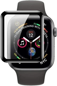 (2 Pack) Premium Tempered Glass Apple Watch Screen Protector Series 4/5/SE/6 - Picture 1 of 11