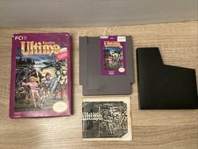 ULTIMA EXODUS Nintendo NES (1988) CIB Instructions Not Original TESTED ~ WORKS