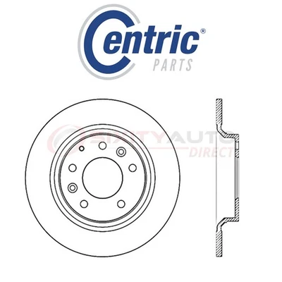 Centric Disc Brake Rotor for 2003 Mazda Protege 2.0L L4 - Kit Set Braking dv - Изображение 1 из 4