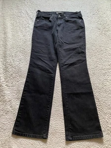 Levi's 505 Women Straight Jeans Black Size 8M (30 x 30) - Imagen 1 de 12