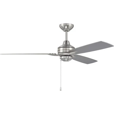 Craftmade MOT52BNK3 Moto Indoor Ceiling Fan Brushed Polished Nickel - Image 1 of 4