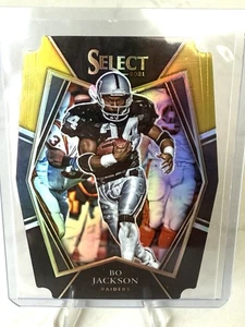 2021 Panini Select - Premier Level Bo Jackson #139 Black & Gold Prizm Die-Cut ⭐️ - Picture 1 of 2