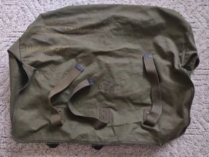 VTG 1953 Operating Room Army Military Olive Green Duffle Bag Korean War Era - Picture 1 of 18