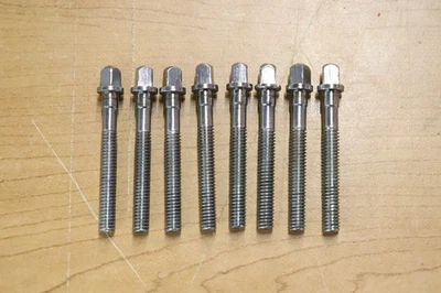 Slingerland 2" Sound King Tension Rods 8pk Chrome Vintage 1960's - 70's #1 - Image 1 of 3