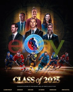 Hockey Hall of Fame Class of 2025 Collage 8x10 NHL Hockey Foto - Bild 1 von 1
