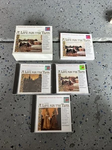 Glinka A Life For The Tsar E Tchakaraov Sony 3 CD Set Susanin 1836 Russian Opera - Picture 1 of 9