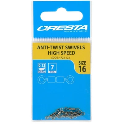 Cresta Rolling Swivels High Speed 2-Tönnche Wirbel Feedern Friedfischangeln Spro