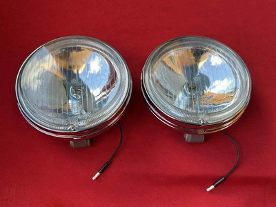 FORD FALCON XW XY GT GS DRIVING LIGHT PAIR BRAND NEW SPOT LIGHTS HELLA LENSES - image 1 of 4