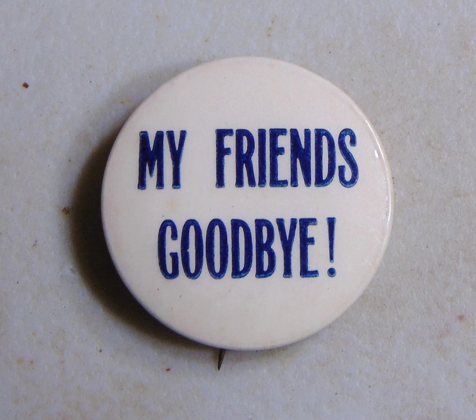 Wendell Willkie 1940 campaña pin botón político Foto 1 de 1