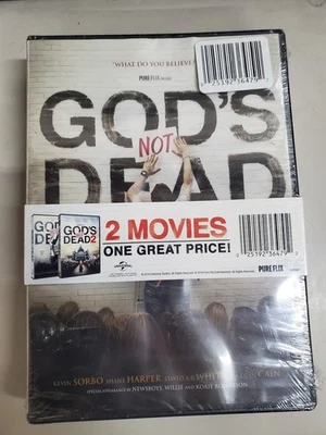 God’s Not Dead/God’s Not Dead 2 DVD 2 pack New Sealed - Image 1 of 2