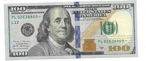 Series 2017A | US One Hundred Dollar Star Bill Collectors Note $100 PL 0268869* - Picture 1 of 3