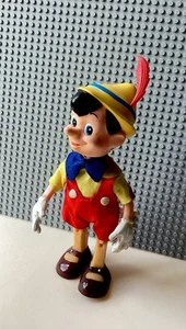 Vintage Walt Disney Pinocchio Figure Toy 1960's / 70's Hong Kong 9.5" high - Picture 1 of 7