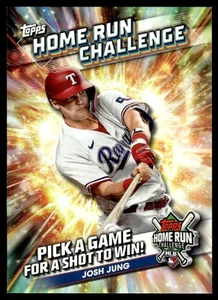 2024 Topps Home Run Challenge Josh Jung Texas Rangers #HRC-26 - Picture 1 of 2