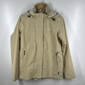 Kathmandu NGX2 Women's Waterproof Full Zip Hooded Cream Jacket Size 10 - Picture 1 of 9