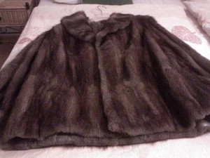 Bisamratte Jacke Gr. 44-46 - Bild 1 von 2