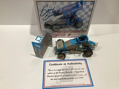 1/25 2001 GMP #1 Sammy Swindell Channel Lock Raced Version Dirty Sprint Car - Image 1 of 2