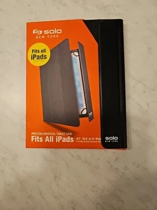 Solo New York Preston Universal Tablet Case 8.5" to 11", iPads 9.7", 10.5" - Picture 1 of 2